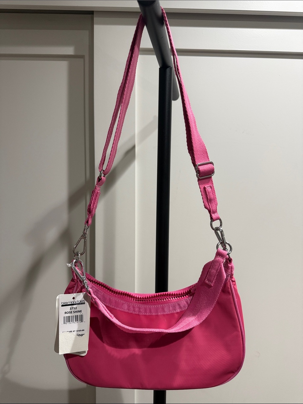 Lesportsac Vibrant Pink Mini Shoulder Bag